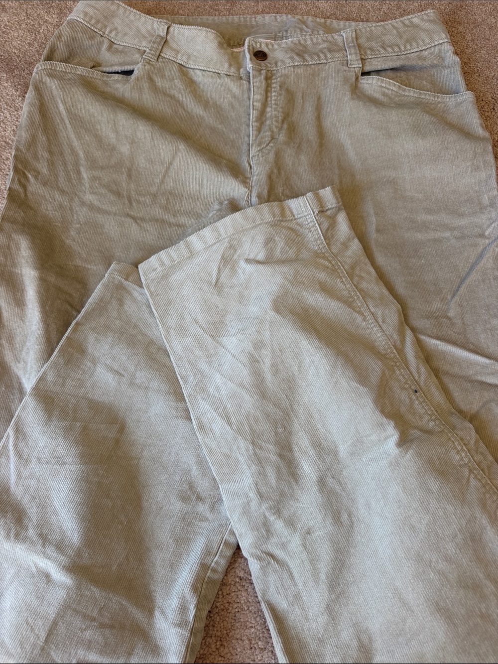 North Face Corduroy Pants medium beige Vtg
